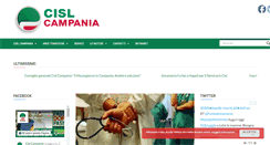 Desktop Screenshot of cislcampania.it